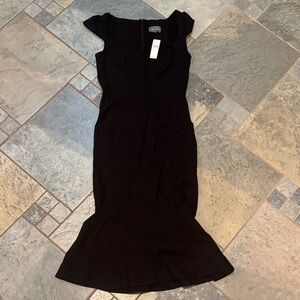 Anthropologie brand new black dress
